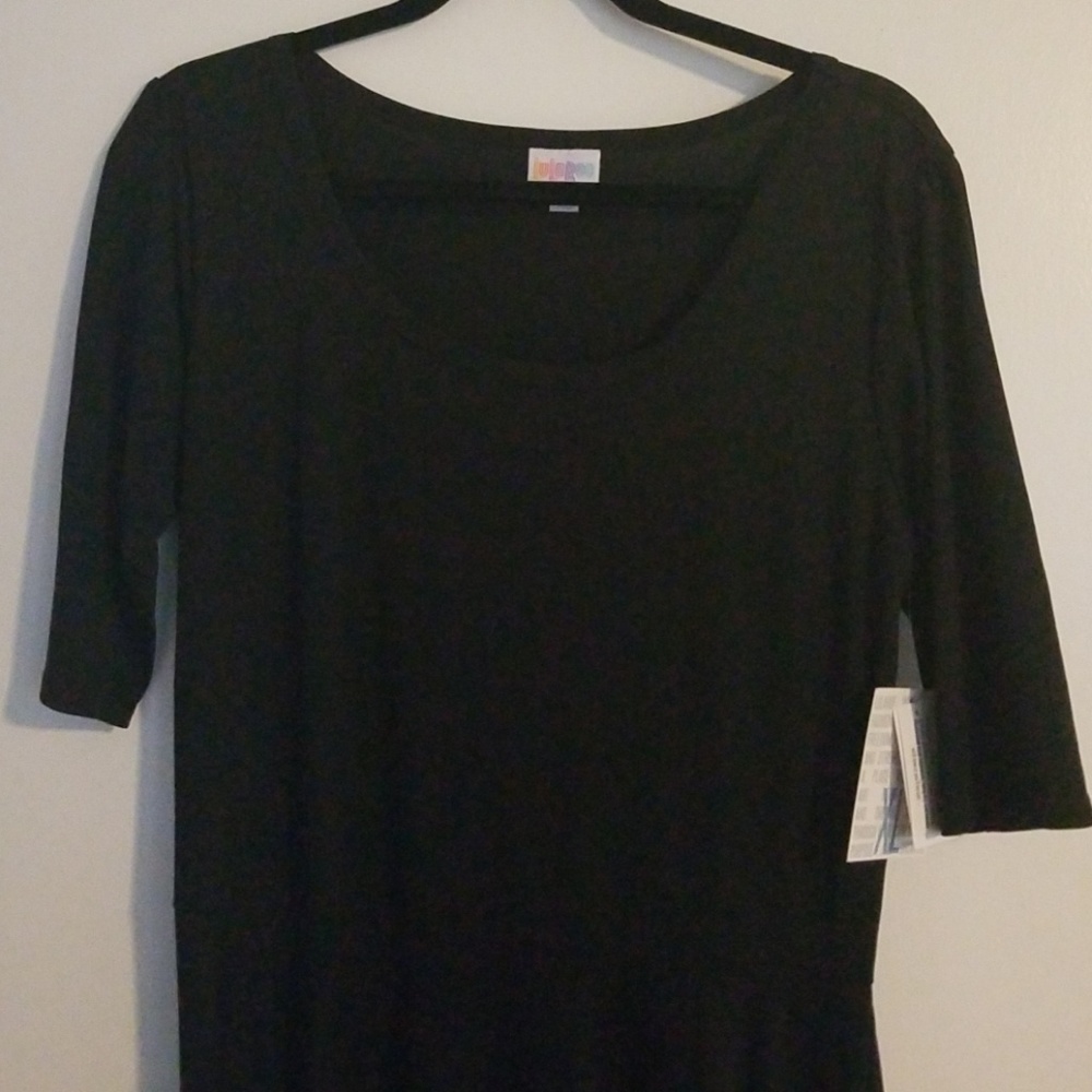 Black LuLaRoe Nicole dress -XL